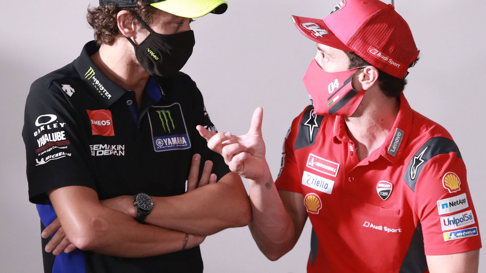 Valentino Rossi, Andrea Dovizioso